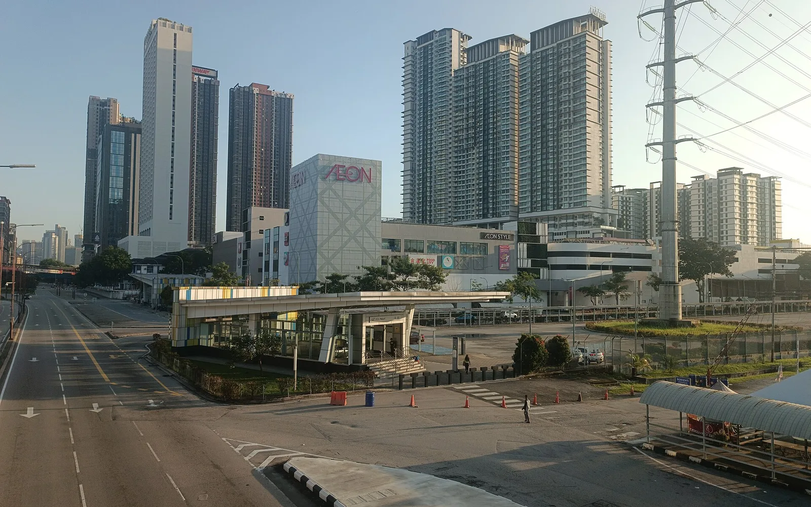 Jalan Cheras and AEON Maluri in Cheras, Kuala Lumpur